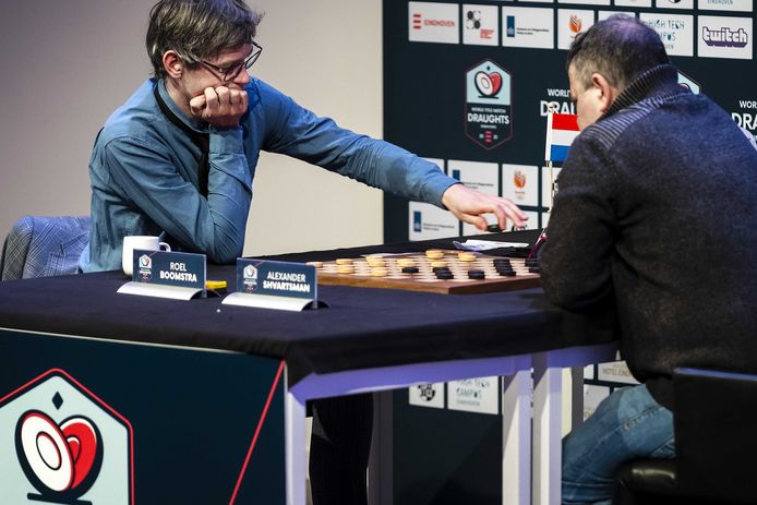 Roel Boomstra en Aleksandr Schwartzman.