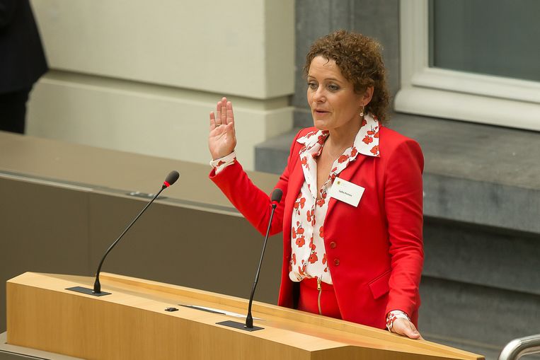 Open Vld's Lydia Peeters. Beeld BELGA