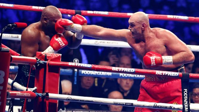 Tyson Fury houdt blessure over aan titelgevecht: ‘Zijn hoofd was zo hard als steen’