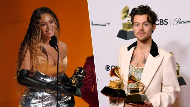 Beyoncé schrijft geschiedenis en Harry Styles wint album van het jaar: alles wat je moet weten over de Grammy’s