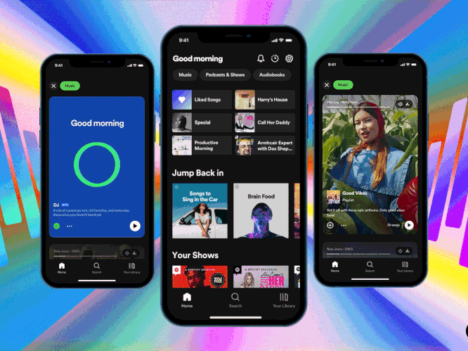 Grote update bij Spotify: nieuwe look met TikTok-achtige feed