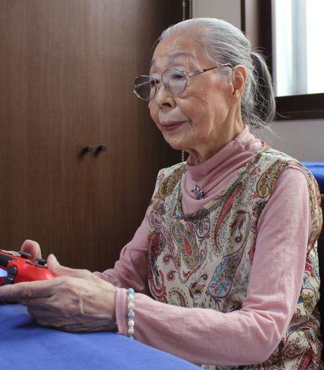 Hamako Mori (90) is de oudste fanatieke gamer ter wereld. ‘Dit geeft me levensvreugde’