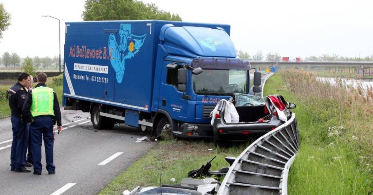 Veghelse veroorzaakte ongeval op N279