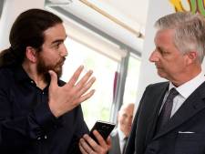 Le roi Philippe en visite chez Molengeek