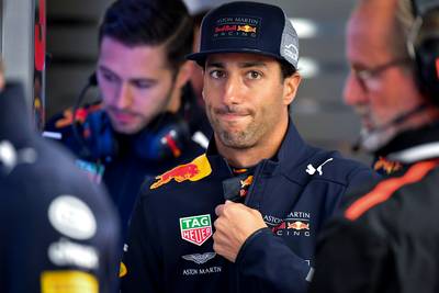 Ricciardo verliest wat vertrouwen in Renault