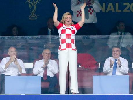 Kroatische president ster van finale