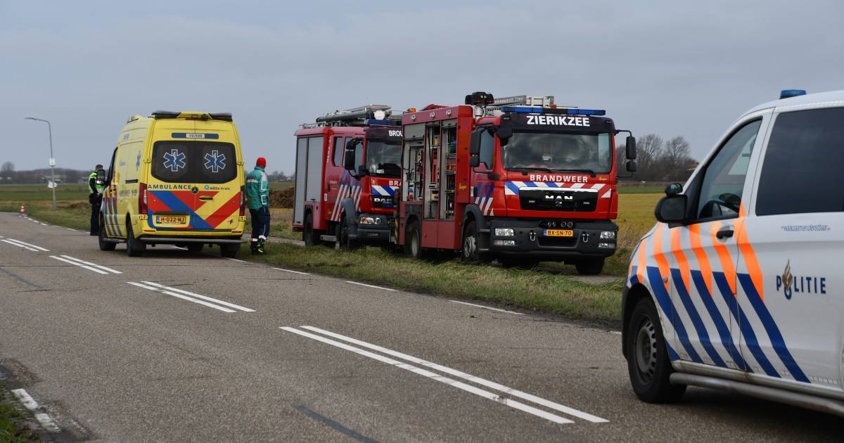 Man komt om het leven bij ongeluk op Elkerzeeseweg in Scharendijke.
