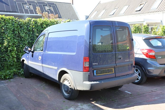 De betrokken bestelauto is gevonden.