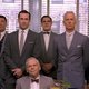 Mad Men zingen Rick Astley