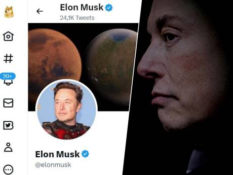 Musk vervangt Twitterlogo met blauwe vogel door memehond Doge