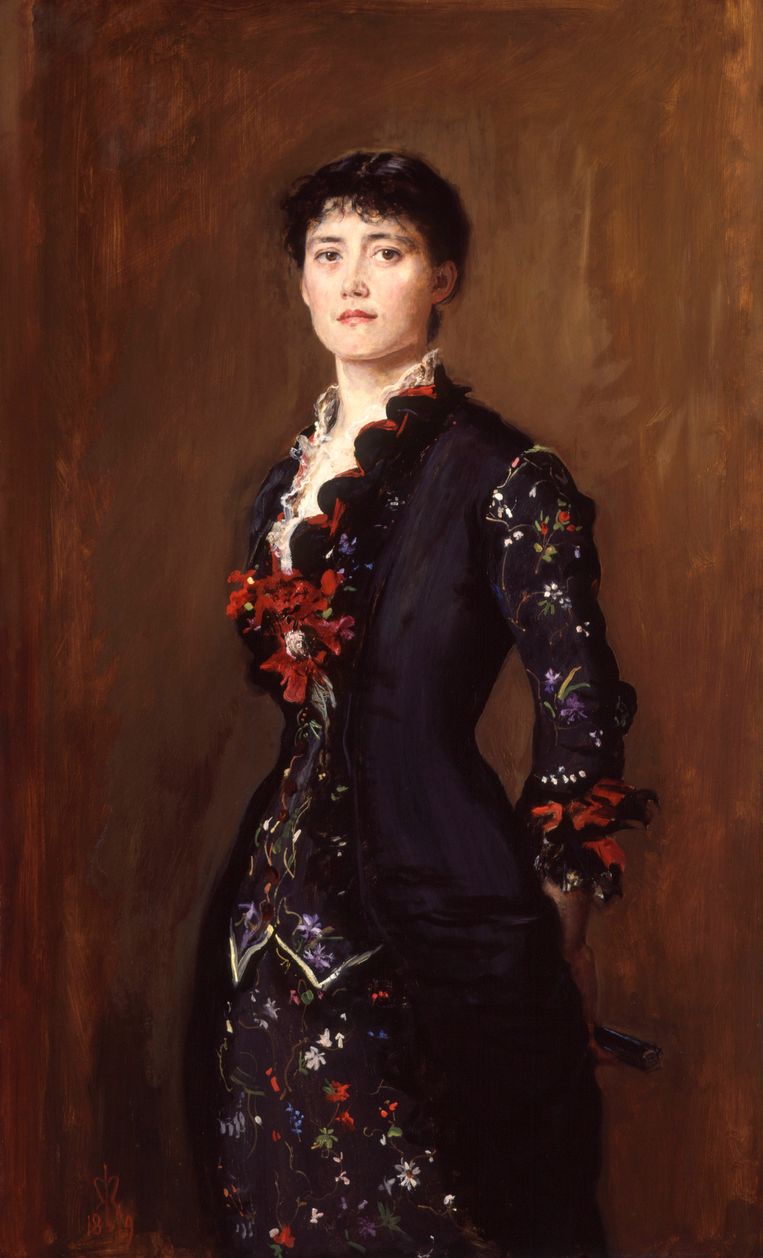 Louise Jane Jopling, 1879, Sir John Everett Millais. Beeld Van Gogh Museum