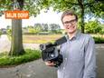 Cineast Stijn Vandamme op zijn favoriete plekje in Jabbeke.