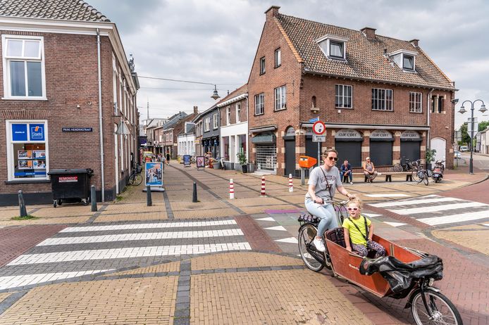 Het begin van de Stationsstraat in Boxtel.  Foto: Thomas Segers