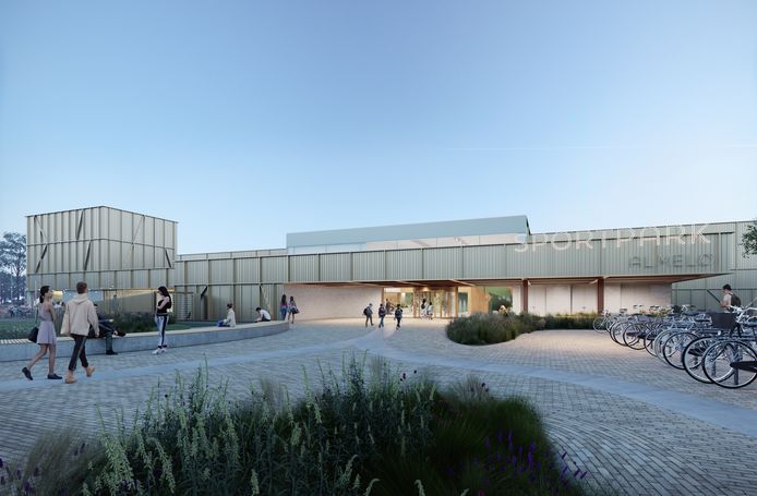 Nieuw te bouwen zwembad Het Sportpark.