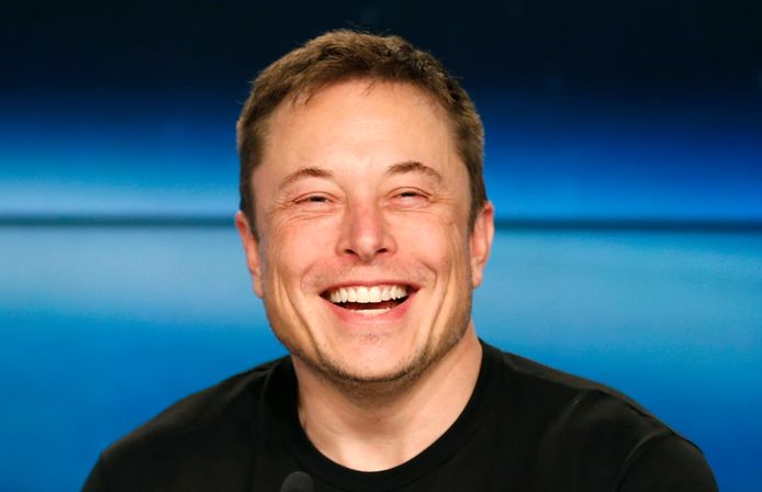 SpaceX en Tesla-oprichter Elon Musk. Zijn fortuin wordt geschat op zo'n 19 miljard dollar (15,4 miljard euro).