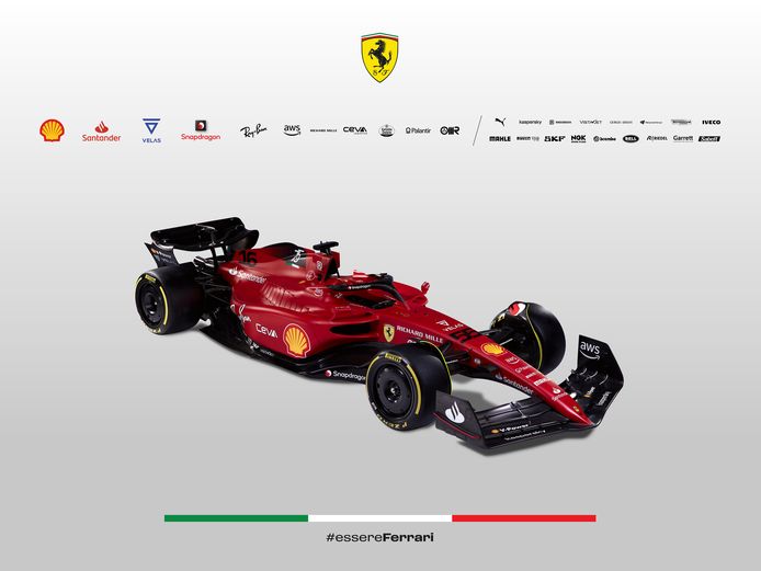 In deze auto rijden Charles Leclerc en Carlos Sainz komend seizoen.
