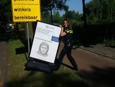 Tekening dader bij plek steekpartij Helmond