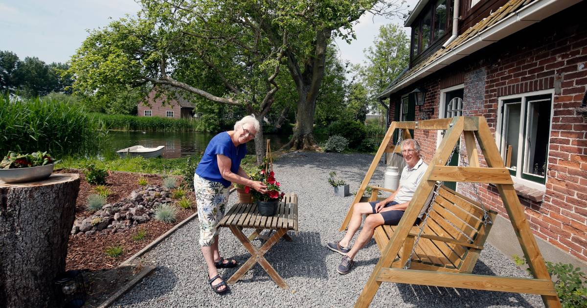 Ad en Hilda leven in een paradijsje aan het water: 'Feestje geven? Geen probleem, we hebben grond za
