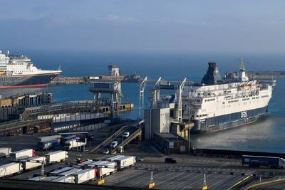 Lange files aan haven van Dover na massaontslag bij P&O Ferries
