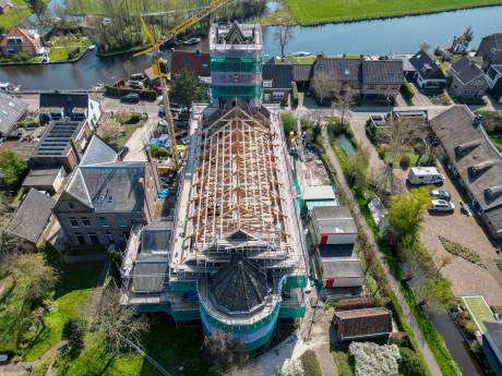 Kijkje nemen bij de herbouw van de afgebrande kerk in Hoogmade? Dit is wanneer dat kan