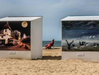 IN BEELD. 56 strandcabines aangekleed in teken van kunstenaar Paul Delvaux