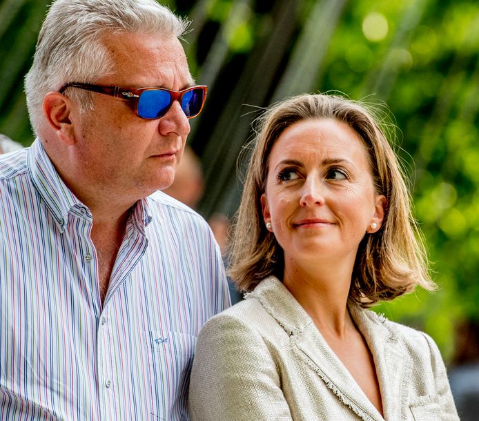 Prins Laurent en prinses Claire.