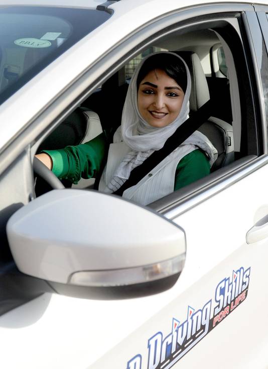 Sinds kort mogen vrouwen in Saoedi-Arabië ook autorijden
