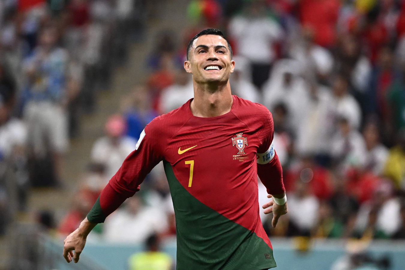 Portugees Cristiano Ronaldo kreeg nog een invalbeurt tegen Zwitserland maar het draaide zonder hem eigenlijk beter op het veld.