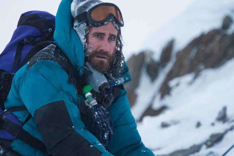 Jake Gyllenhaal in Everest. Beeld Jasin Boland   