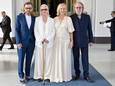 Waar het Eurovisiesongfestival niet in slaagde: alle ABBA-leden nog eens samen voor koninklijke onderscheiding