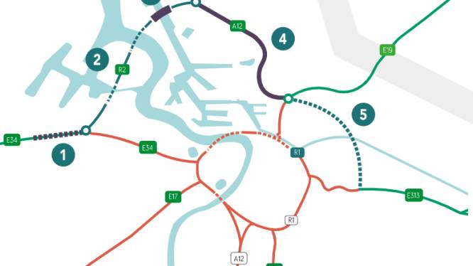 ‘Oostelijke Verbinding’ wordt ‘De Nieuwe Rand’: Vlaamse regering trekt mobiliteitsproject voor Antwerpse oostrand uit het slop