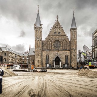 Renovatie Binnenhof: ‘een droom voor archeologen en een nachtmerrie
voor bouwkundigen’