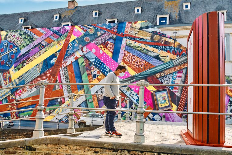 'Happy Coincidences' van Amanda Browder. 'Op zo’n festival toon je niet alleen fantastische kunstwerken, maar ook de mooie plaatsen in je stad.' Beeld Thomas Nolf