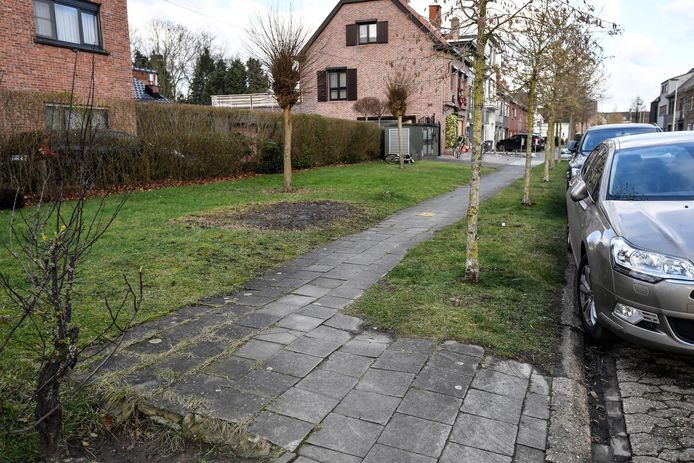 Deze voetpaden worden binnenkort vernieuwd.