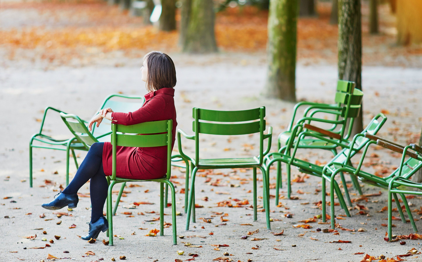 Binnenshuis lever Traditie Twee Gentse parken krijgen olijfgroene stoelen zoals in Parijs | Foto |  pzc.nl