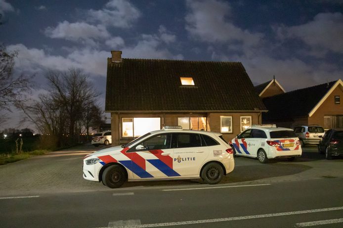 Het huis aan de Bisschopsweg in Bunschoten