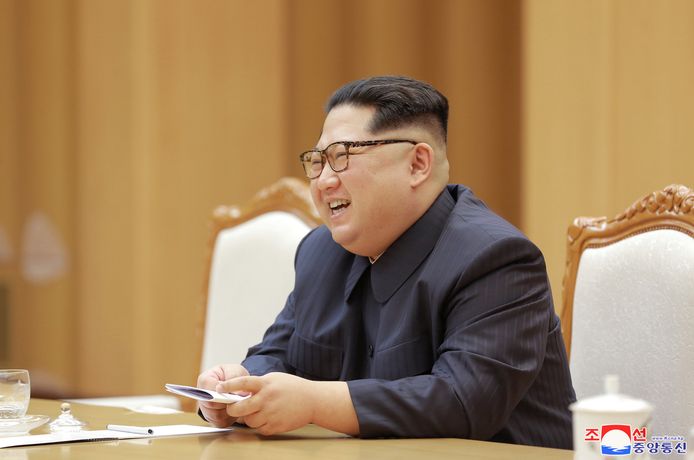 Kim Jong Un verwelkomde zaterdag in de hoofdstad Pyongyang een hoge vertegenwoordiger uit China.