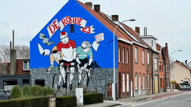Indrukwekkend kunstwerk Wietse langs parcours Ronde van Vlaanderen helemaal klaar
