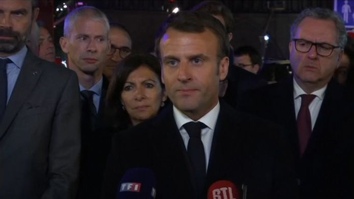 Frans president Emmanuel Macron