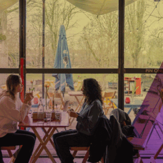 Quartet behind Skatecafé opens Noorderpark Café, where things are a bit more laid-back