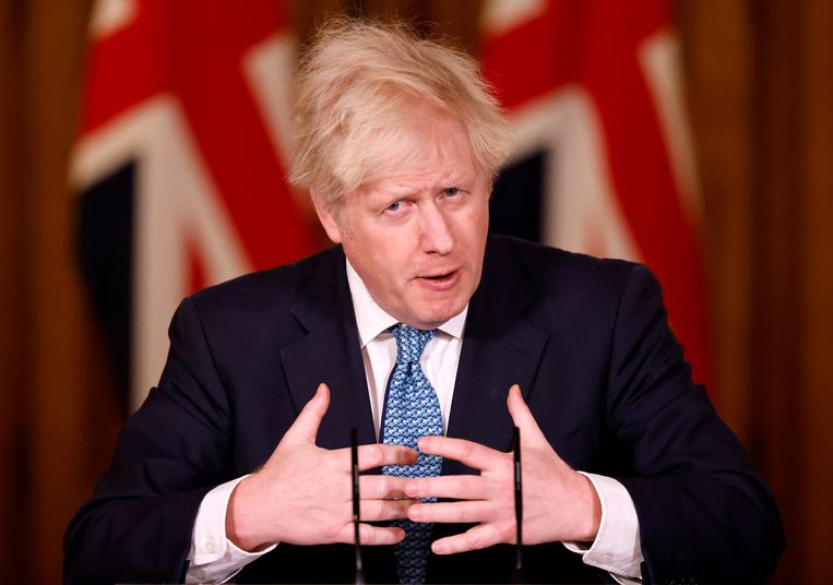 ‘Britse premier Johnson geeft persconferentie over brexit’