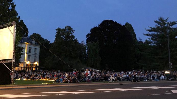 Buitenfilm in 2019 bij Villa Ruimzicht.