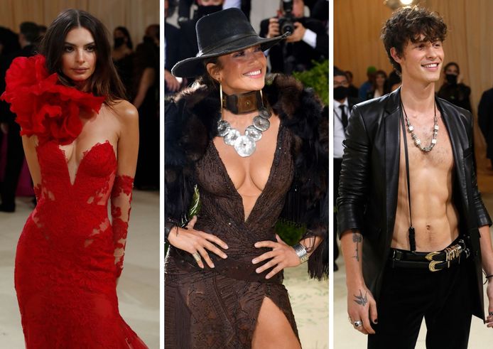 Emily Ratajkowski, Jennifer Lopez et Shawn Mendes.