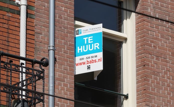 Een appartement te huur in Amsterdam.