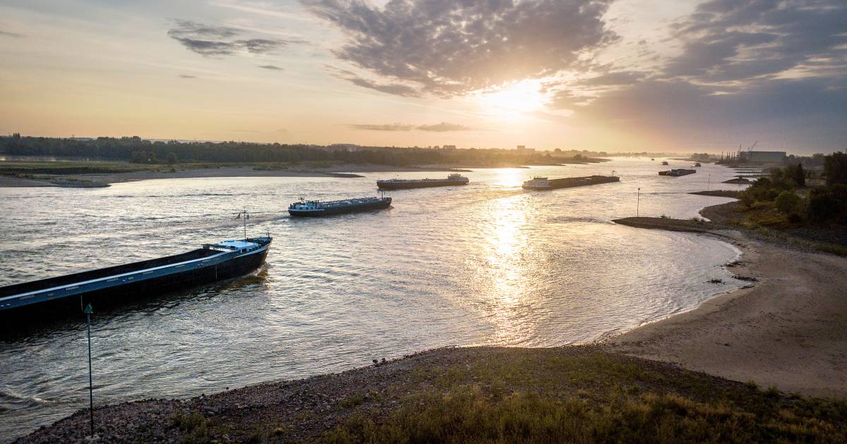 Waterstand in rivieren wordt historisch laag: sinds 1976 in juli nog ...