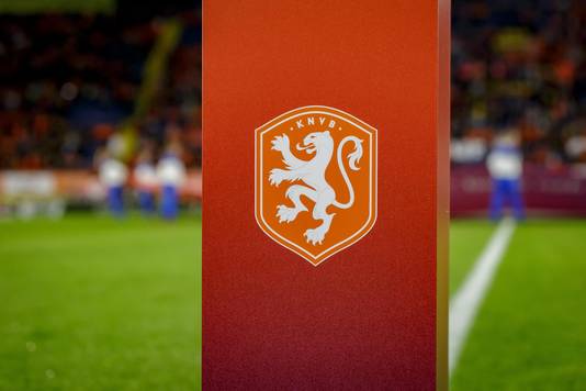 Het logo van de KNVB.
