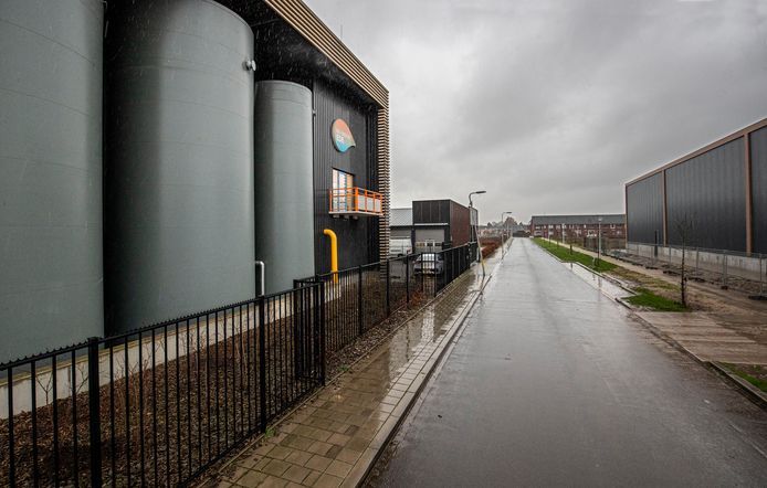 De biomassacentrale aan Geerweg in Ede.