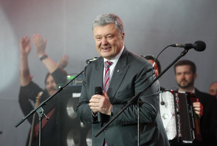 De Oekraïense president Petro Poroshenko.