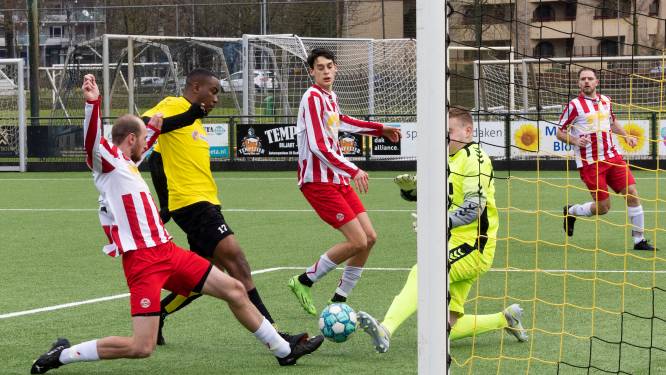 Nieuw Woensel verbaast vriend, vijand én zichzelf, ook in derby met Woenselse Boys: ‘Heeft een tijdje gekost’