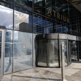 Explosion at Atrium building in Zuidas, police investigating tweet with video footage of the incident